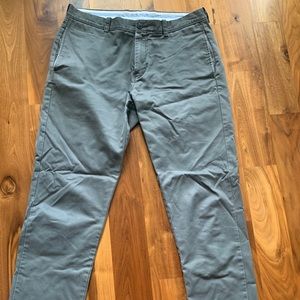 J Crew men’s pants 34x34 in grey color-